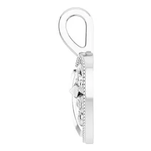 Cross and Heart Necklace or Pendant R50029