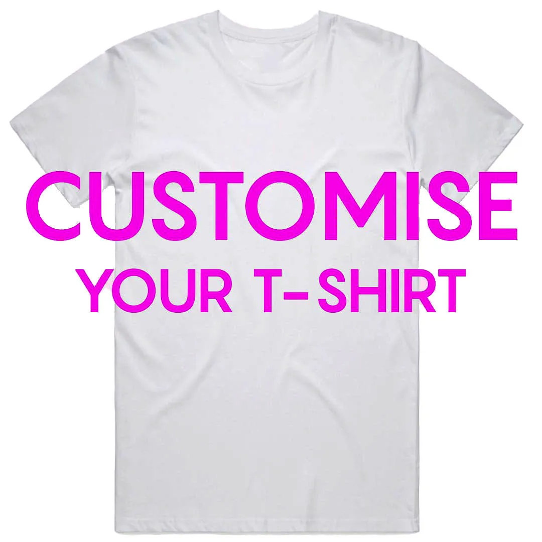Customise Your T-Shirt in White
