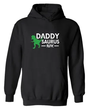 Daddy saurus rec hoodie, dinosaur daddy hoodies