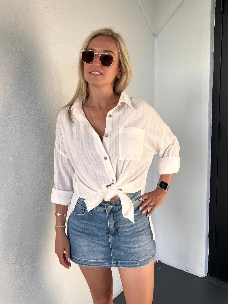 DANI BLOUSE IN WHITE