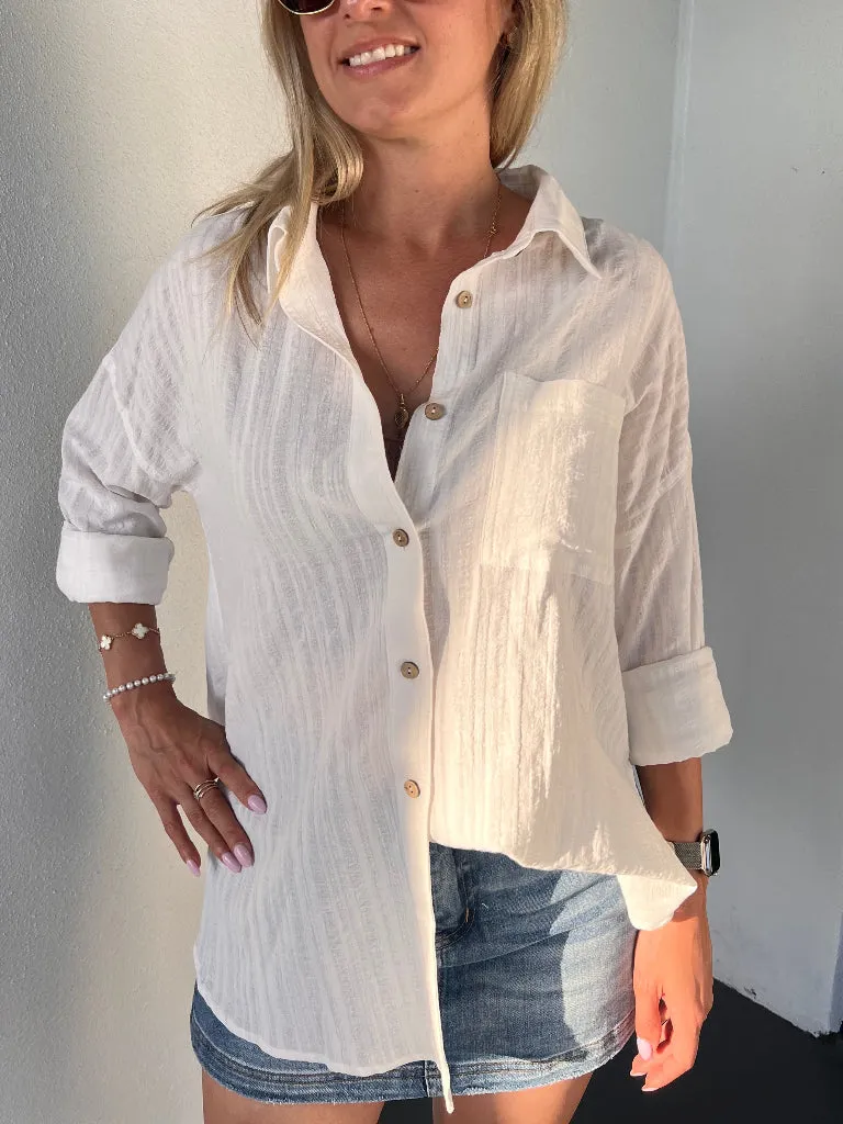 DANI BLOUSE IN WHITE