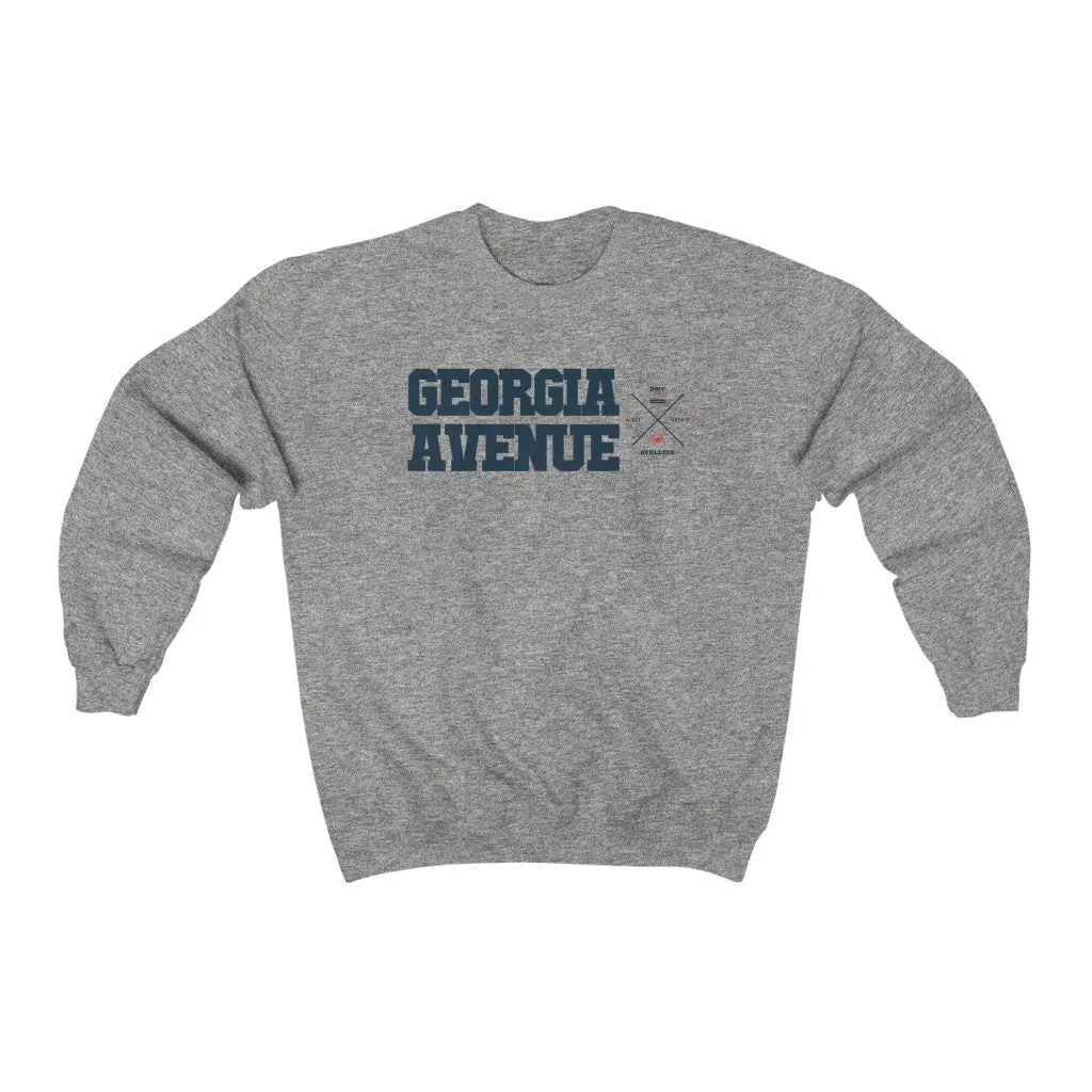 DMV Athletix - Georgia Avenue DMV patch - Unisex Heavy Blend™ Crewneck Sweatshirt
