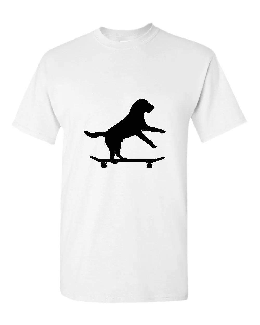 Dog skating t-shirt, dog lover tees