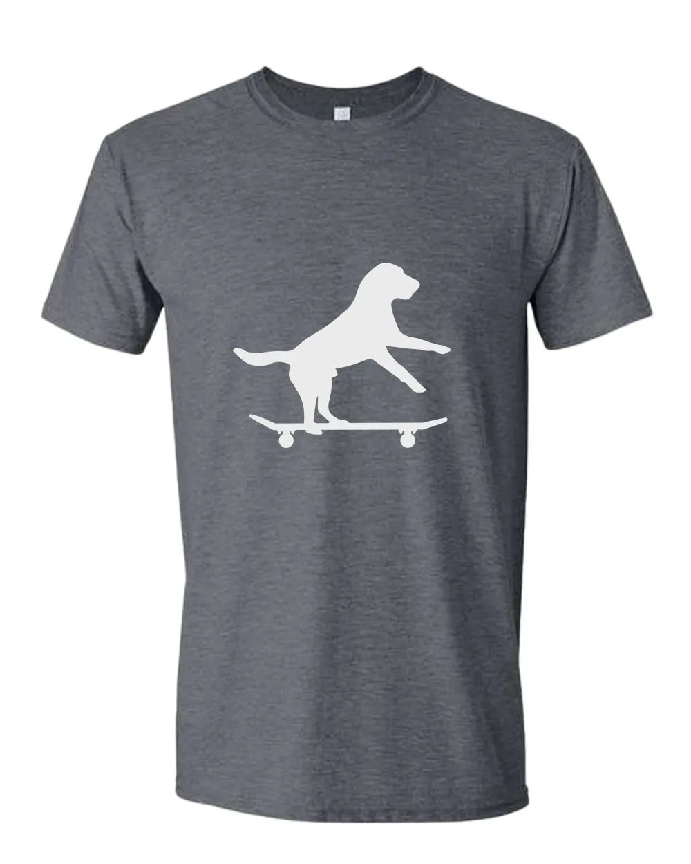 Dog skating t-shirt, dog lover tees