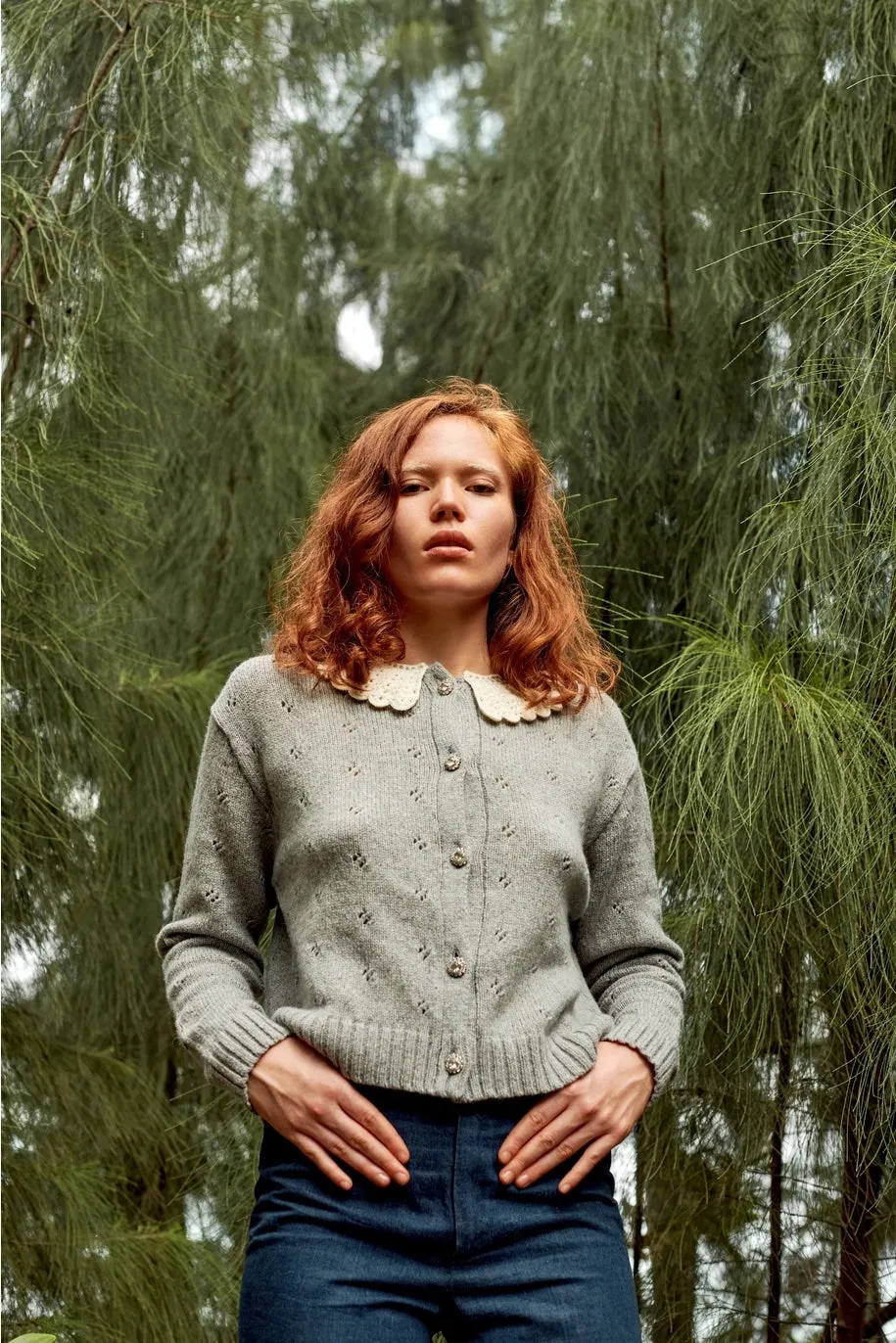 Dolly Cardigan - grey