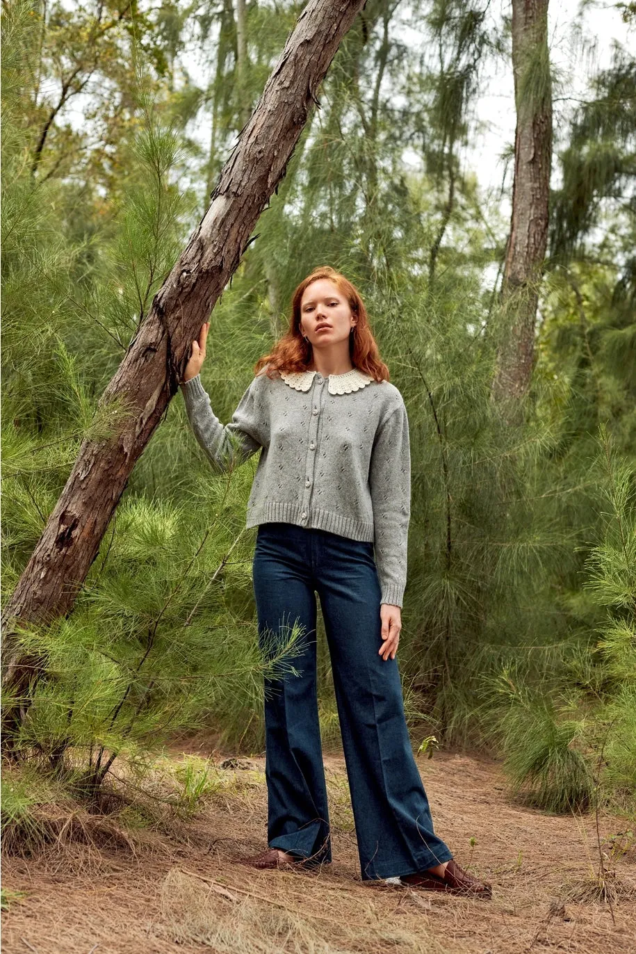 Dolly Cardigan - grey