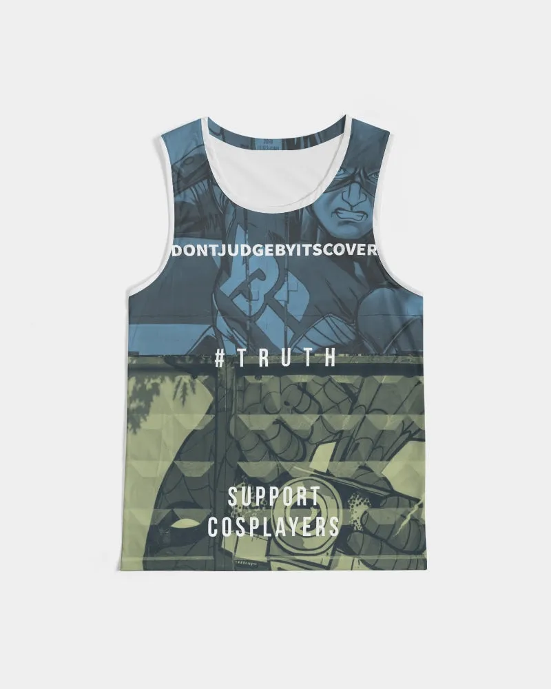 Dont judge by its cover Men's Sports Tank
