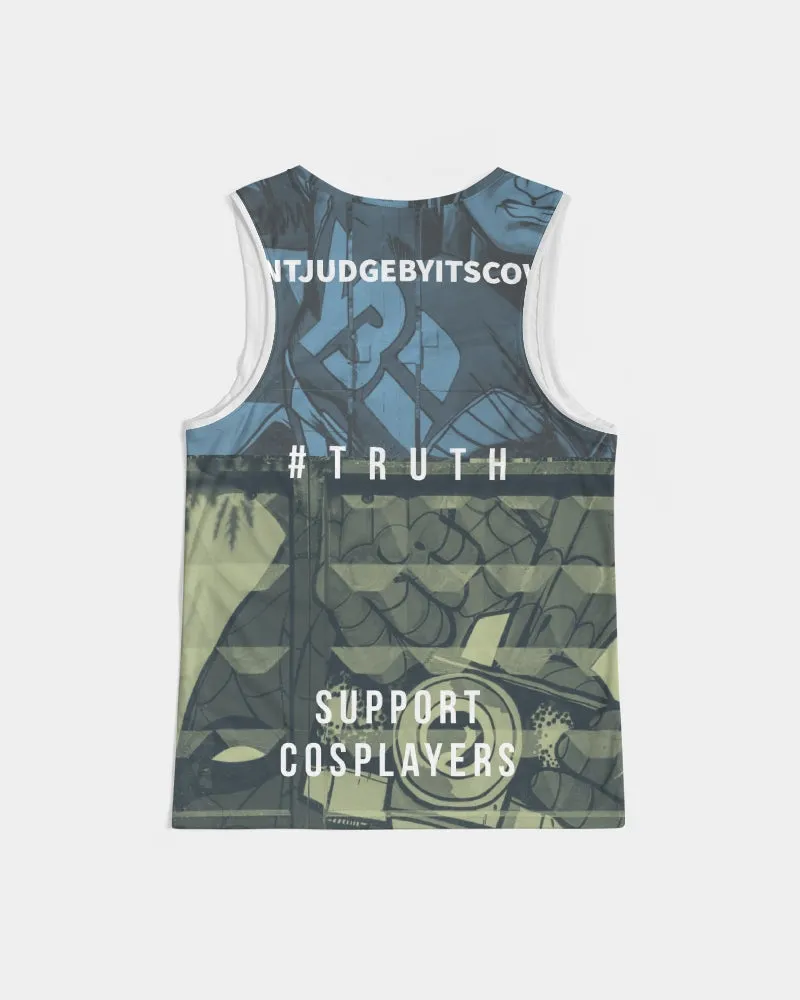 Dont judge by its cover Men's Sports Tank