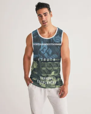 Dont judge by its cover Men's Sports Tank