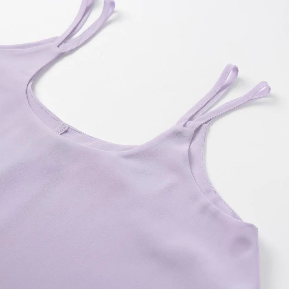 Double Layer Hem Tank Top