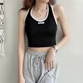 DressBetty - Basic Cotton Sports Tank Tops