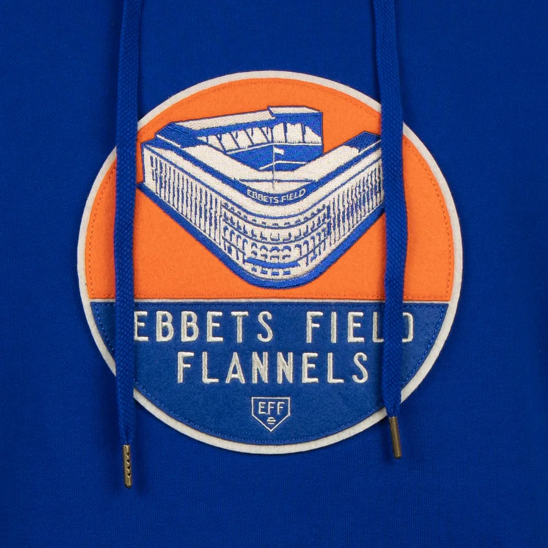 Ebbets Field Flannels French Terry Script Hooded Sweatshirt