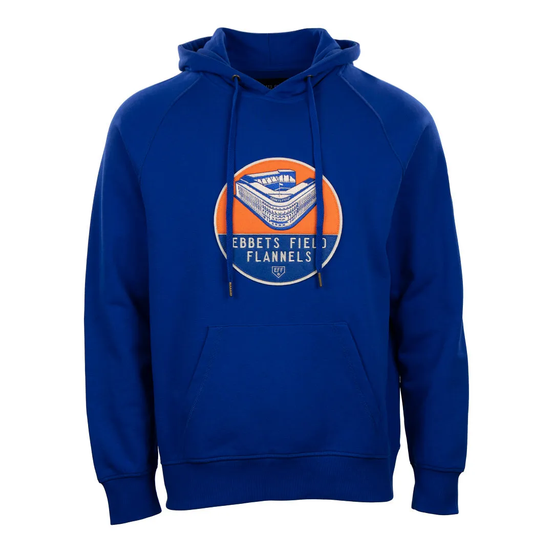 Ebbets Field Flannels French Terry Script Hooded Sweatshirt