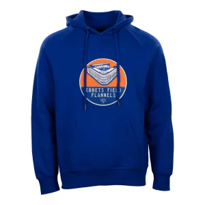 Ebbets Field Flannels French Terry Script Hooded Sweatshirt