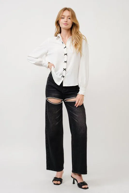 Effortless Glamour Silk Blouse