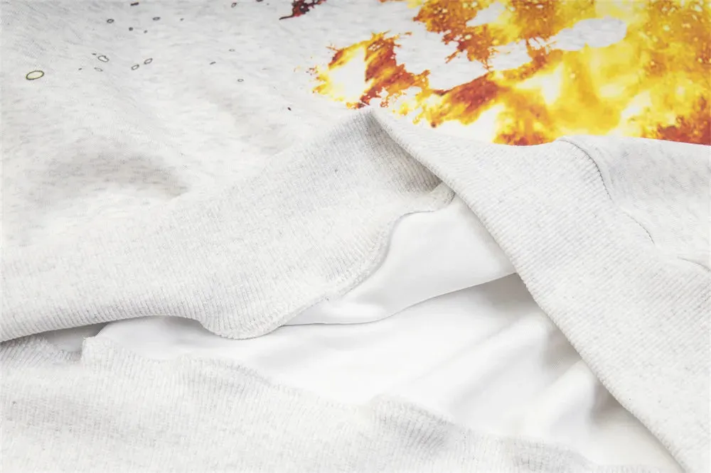 Escaping Flame Hooded Sweatshirts