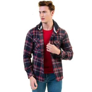 European Wool Luxury Zippered With Hoodie Sweater Jacket Warm Winter Tailor Fit
