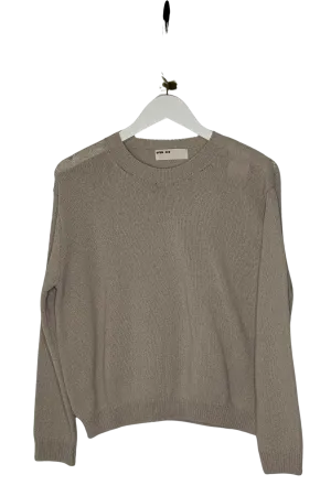 evam eva Wool Lily Pullover in Ecru