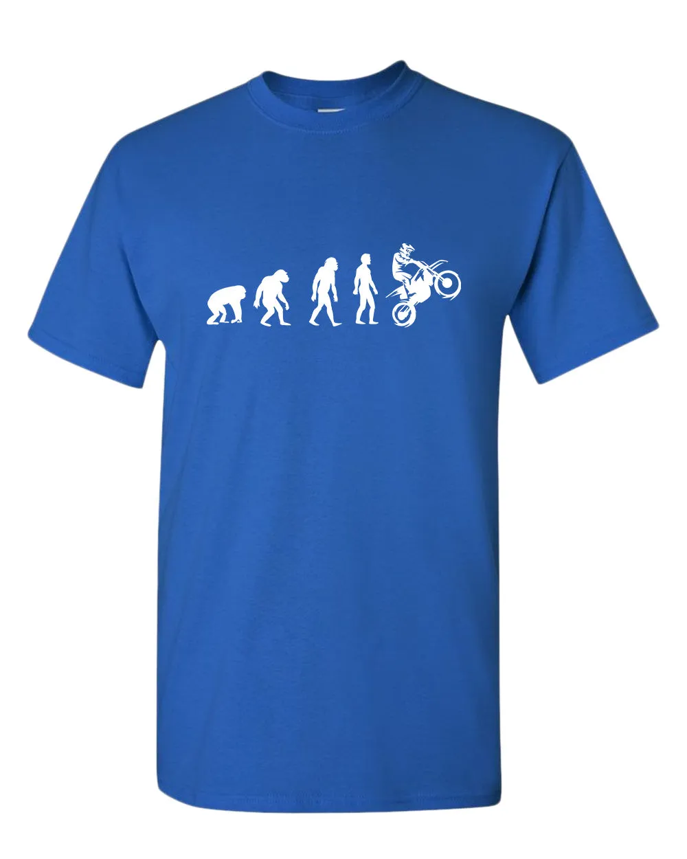 Evolution of a rider motocross t-shirt