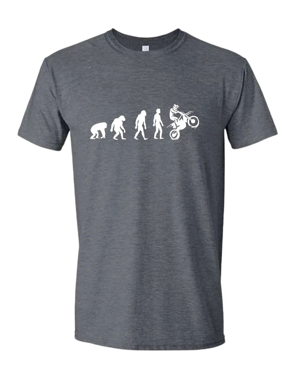 Evolution of a rider motocross t-shirt