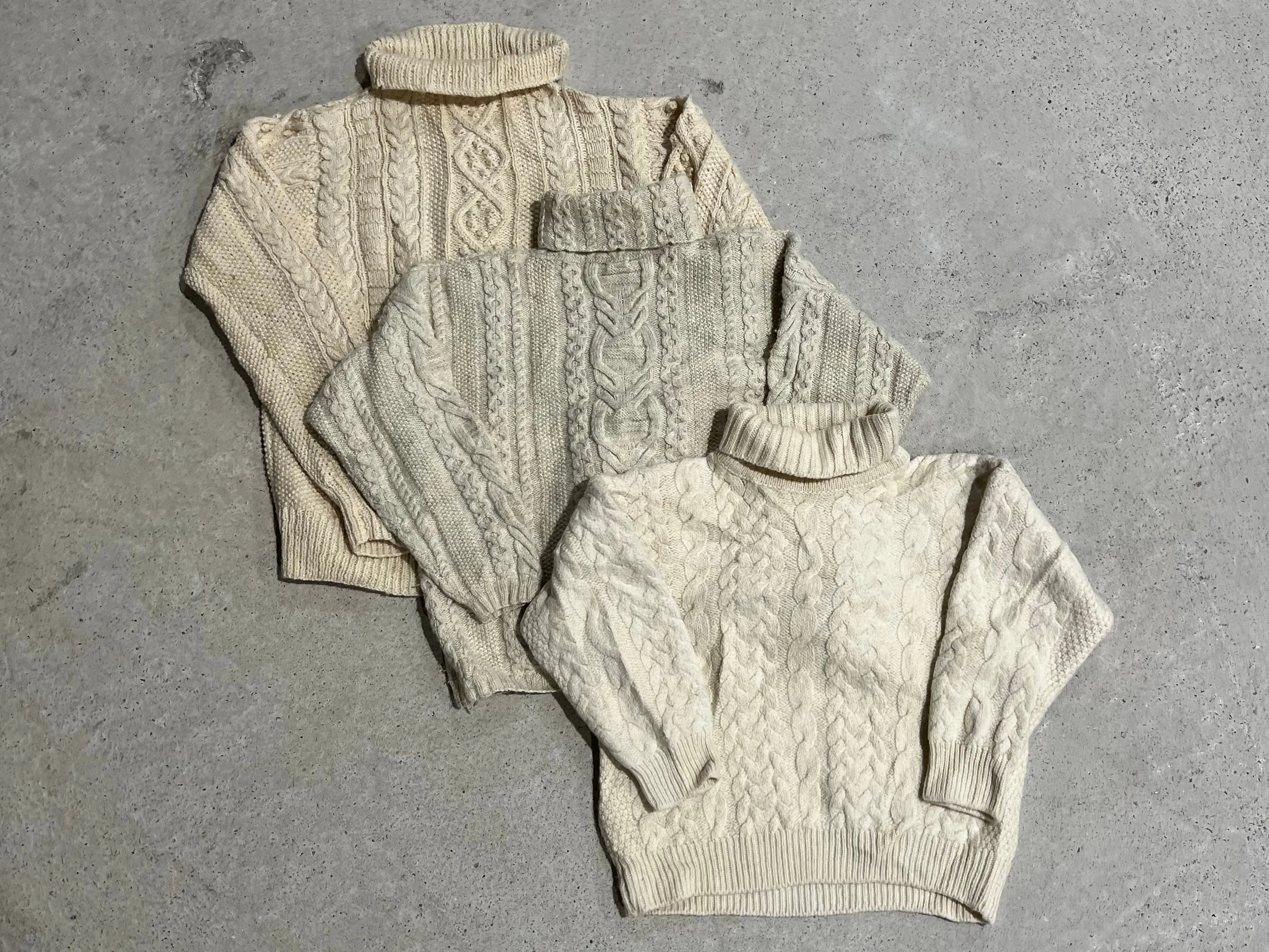 Fisherman Wool Sweaters Grade B