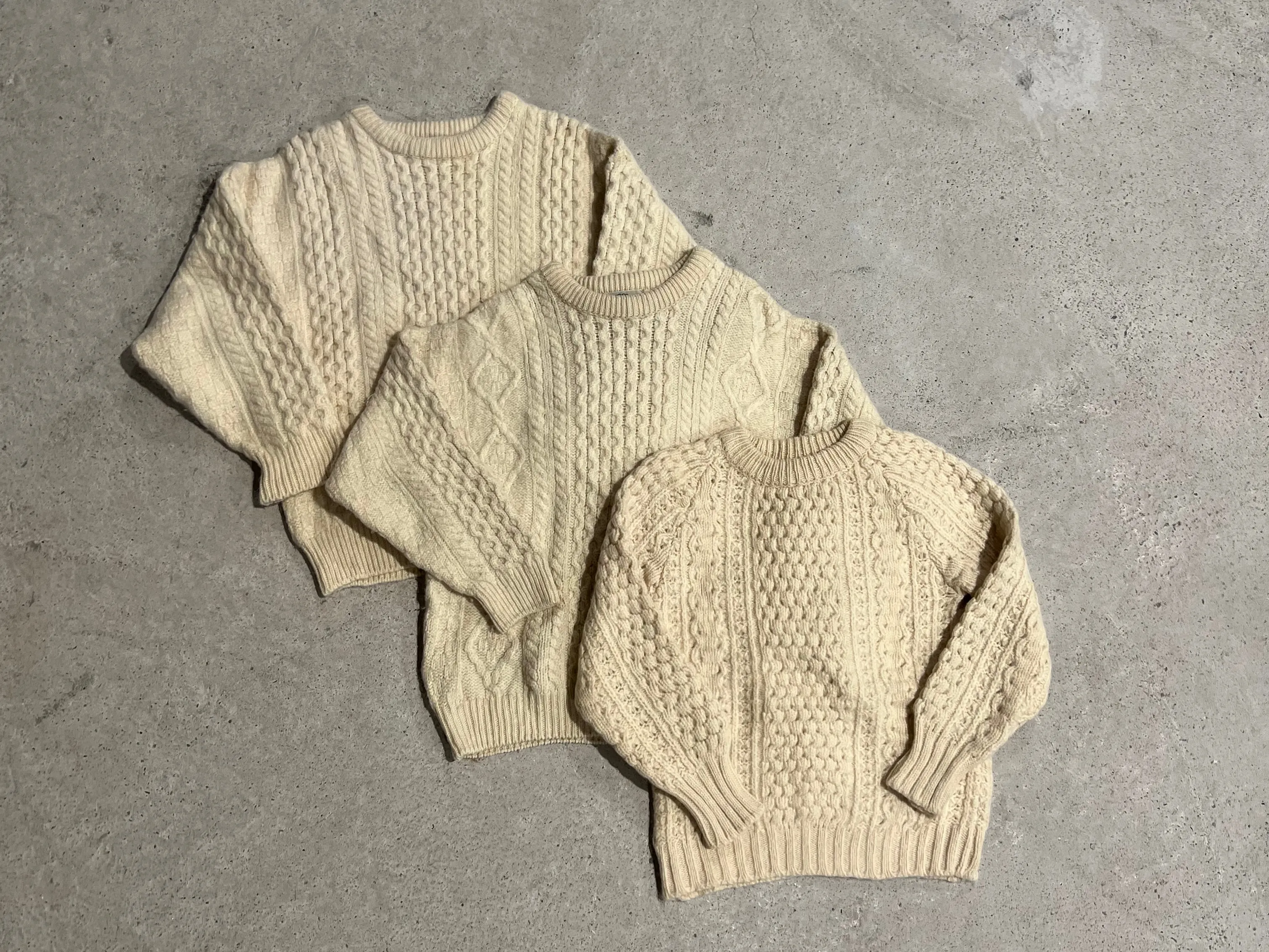Fisherman Wool Sweaters Grade B