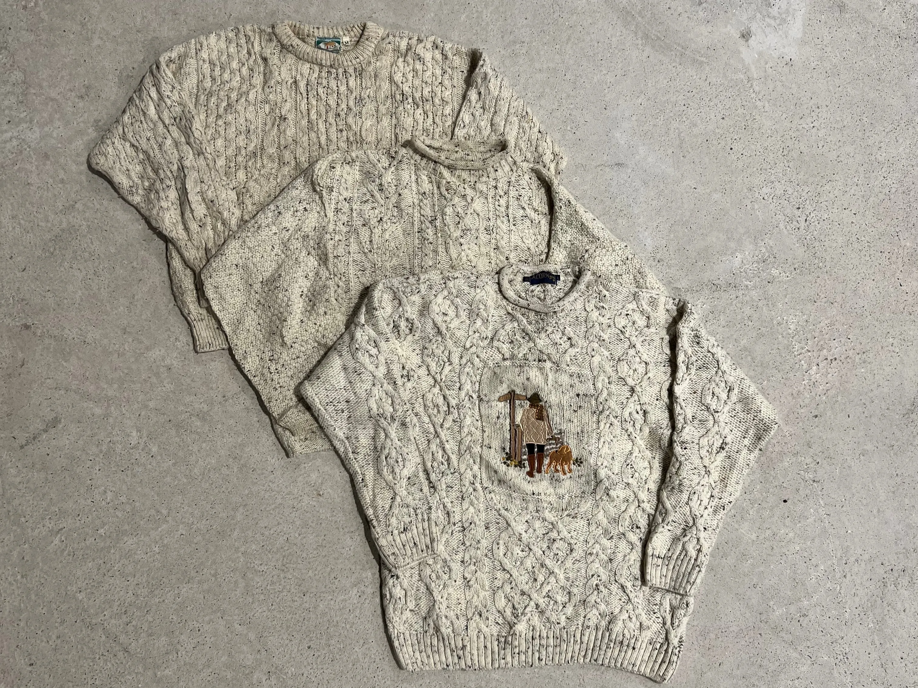 Fisherman Wool Sweaters Grade B