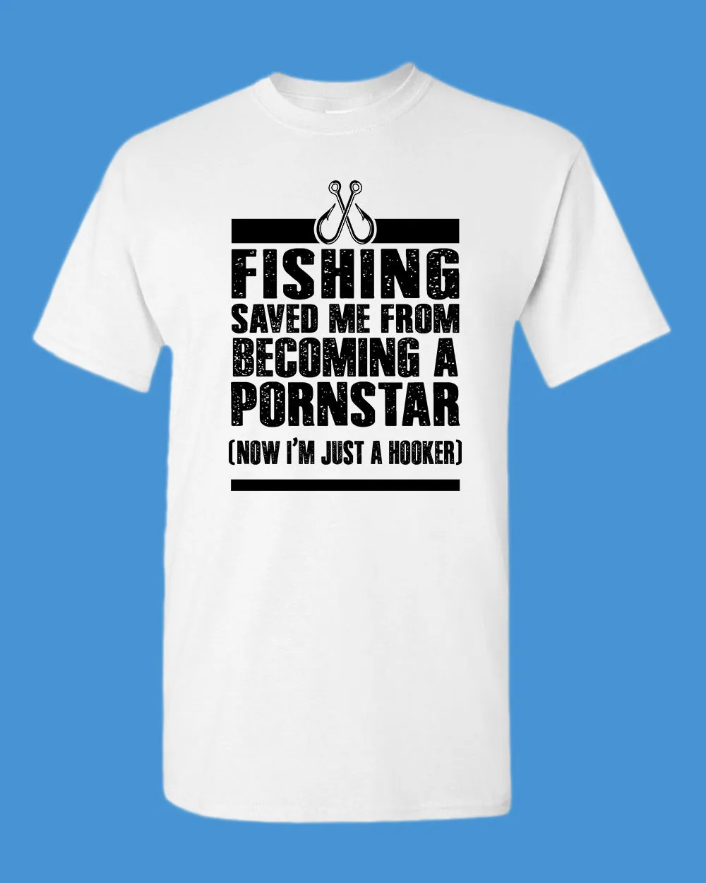 Fishing save me from becoming a P*** star shirt, funny fisherman shirt