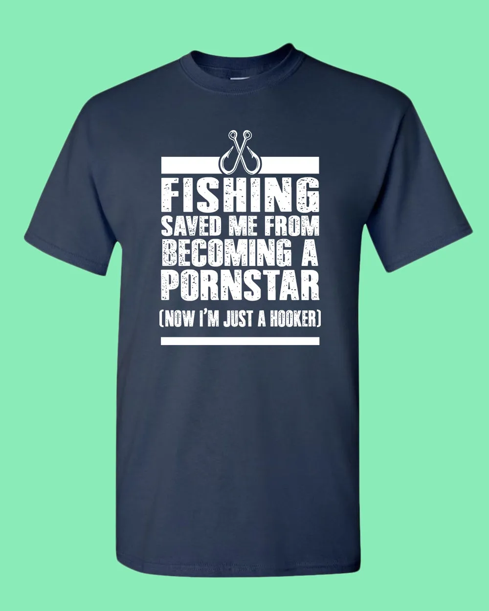 Fishing save me from becoming a P*** star shirt, funny fisherman shirt