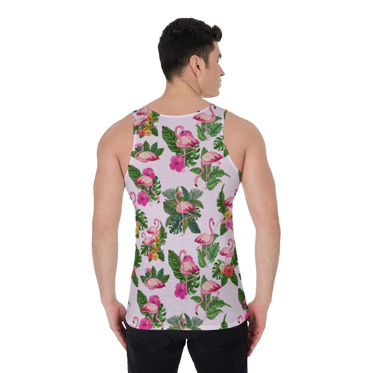 Flamingoing Along Men's Tank