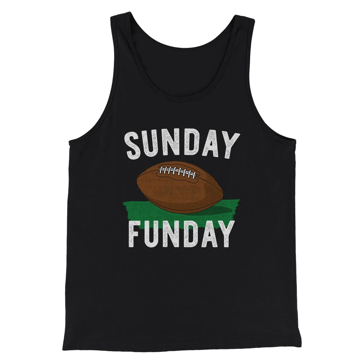 Football Sunday Funday Funny Men/Unisex Tank Top