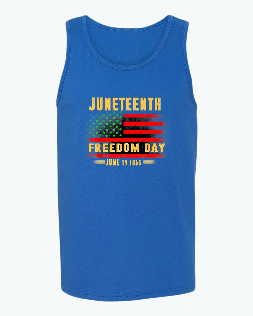 Freedom day june 19 1865 tank top juneteenth tank tops