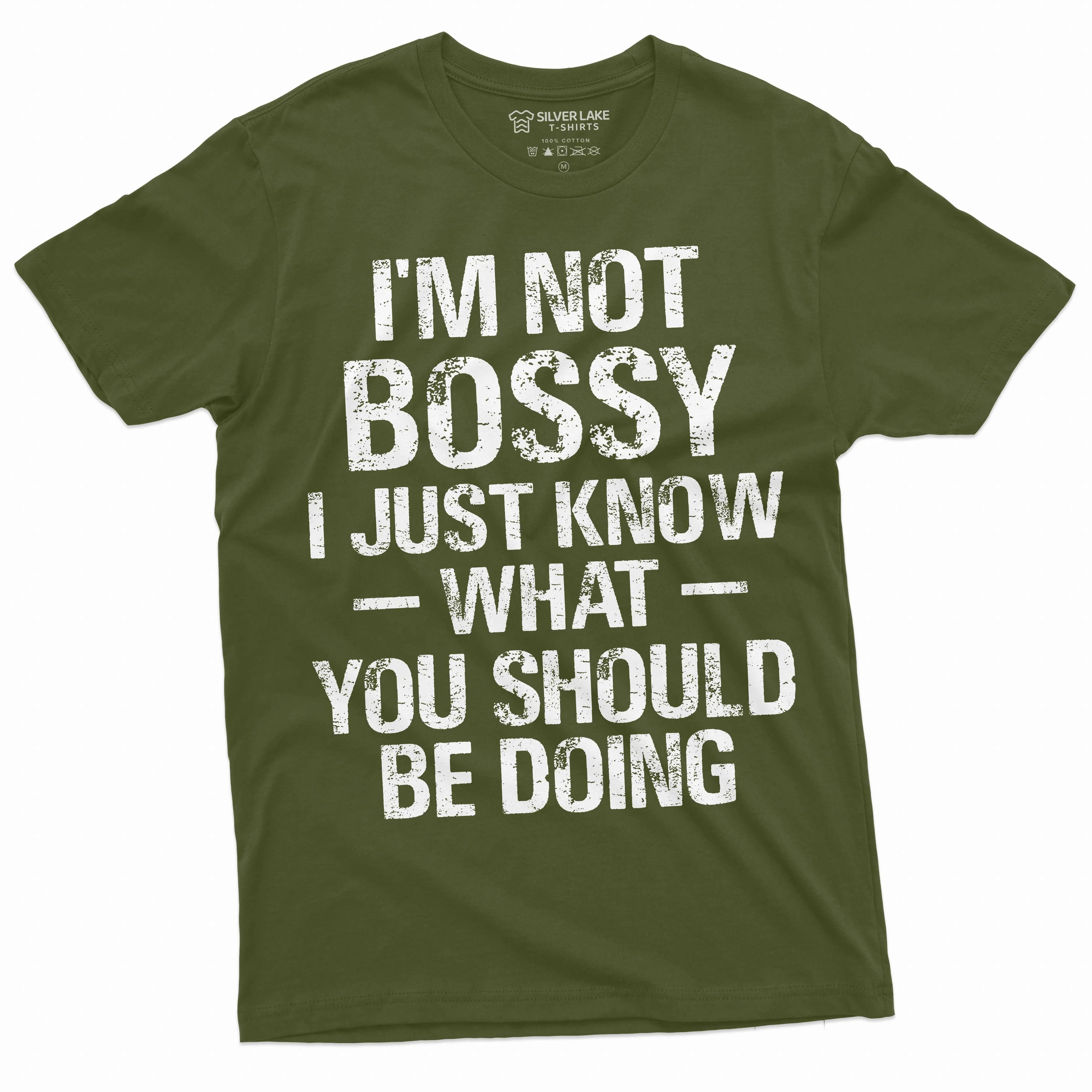 Funny I am not bossy tee shirt manager boss businessman businesswoman tee shirt