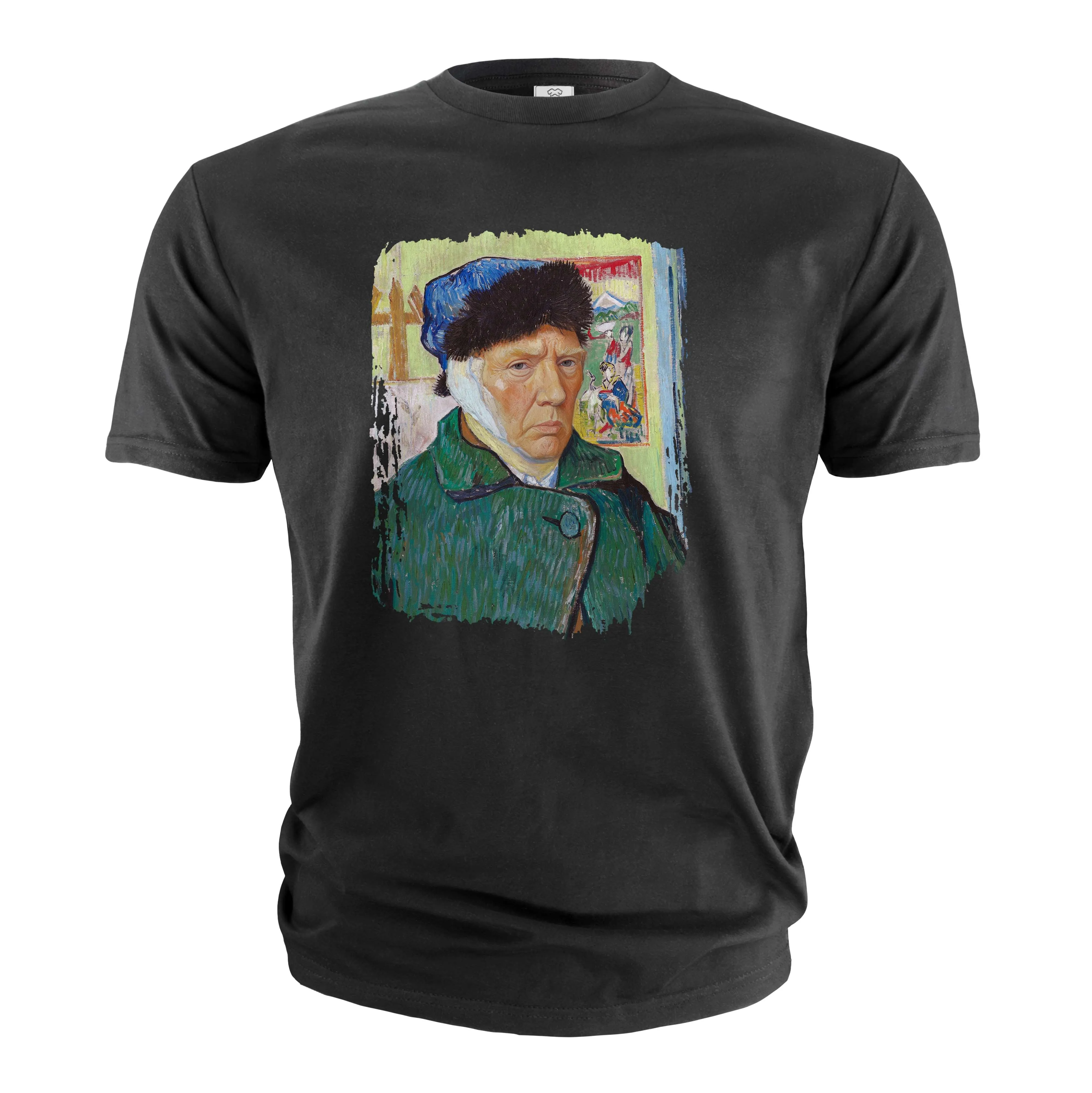 Funny Trump Van Gogh Tee Shirt Trump's Ear Shirt Donald Trump Tee Shirts Trump Political Tee