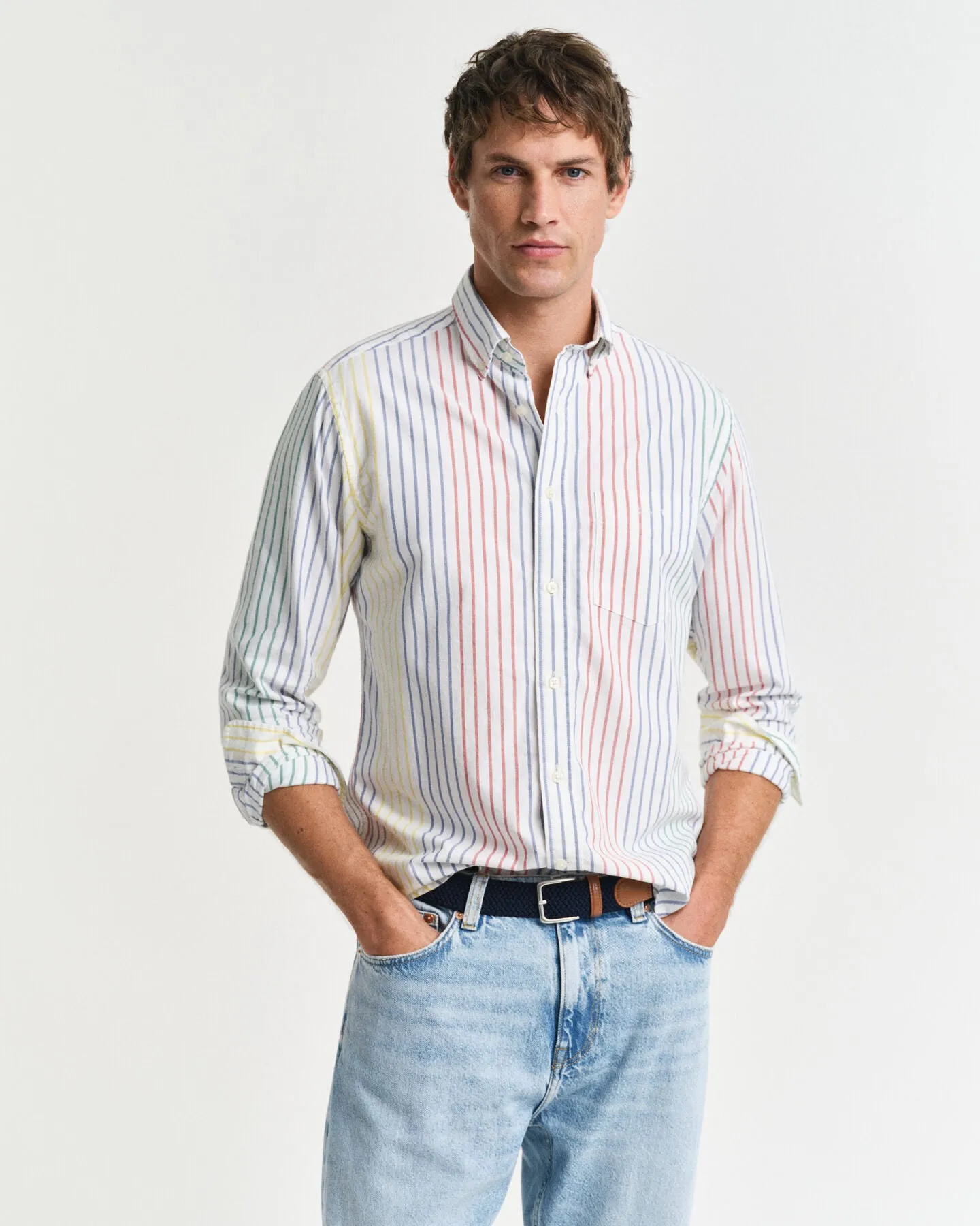 Gant Mens Oxford stripe shirt - Multi