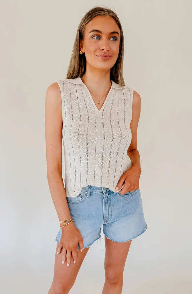 GIA COLLARED TANK