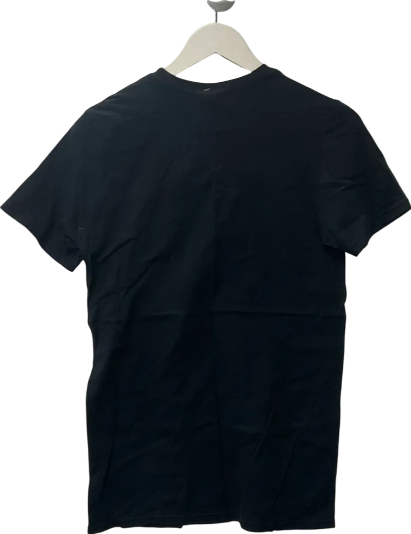 Gildan Black Pamela Anderson Graphic Design T-shirt UK S
