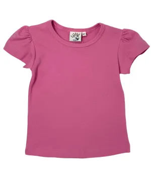 Girls T-Shirt Plain - Lt. Bubblegum