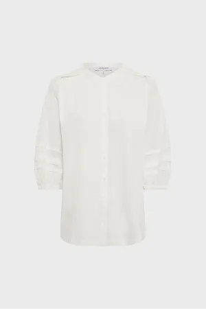 GIULIETTA PLEATED SLEEVES COTTON SHIRT