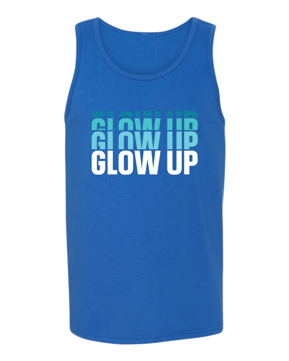 Glow up tank top, motivational tank top, inspirational tank tops, casual tank tops