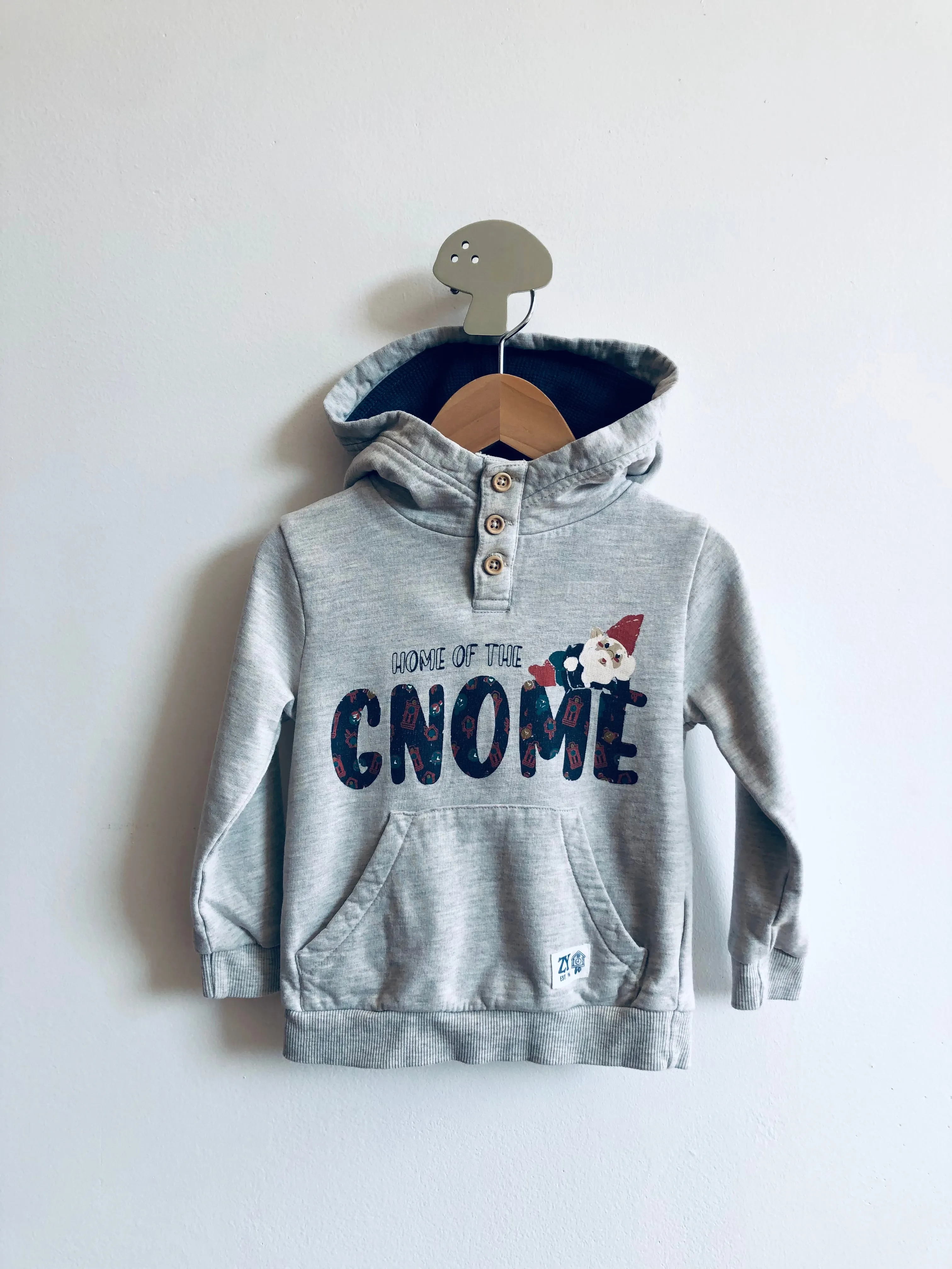 Gnome Hoodie // 12-18M