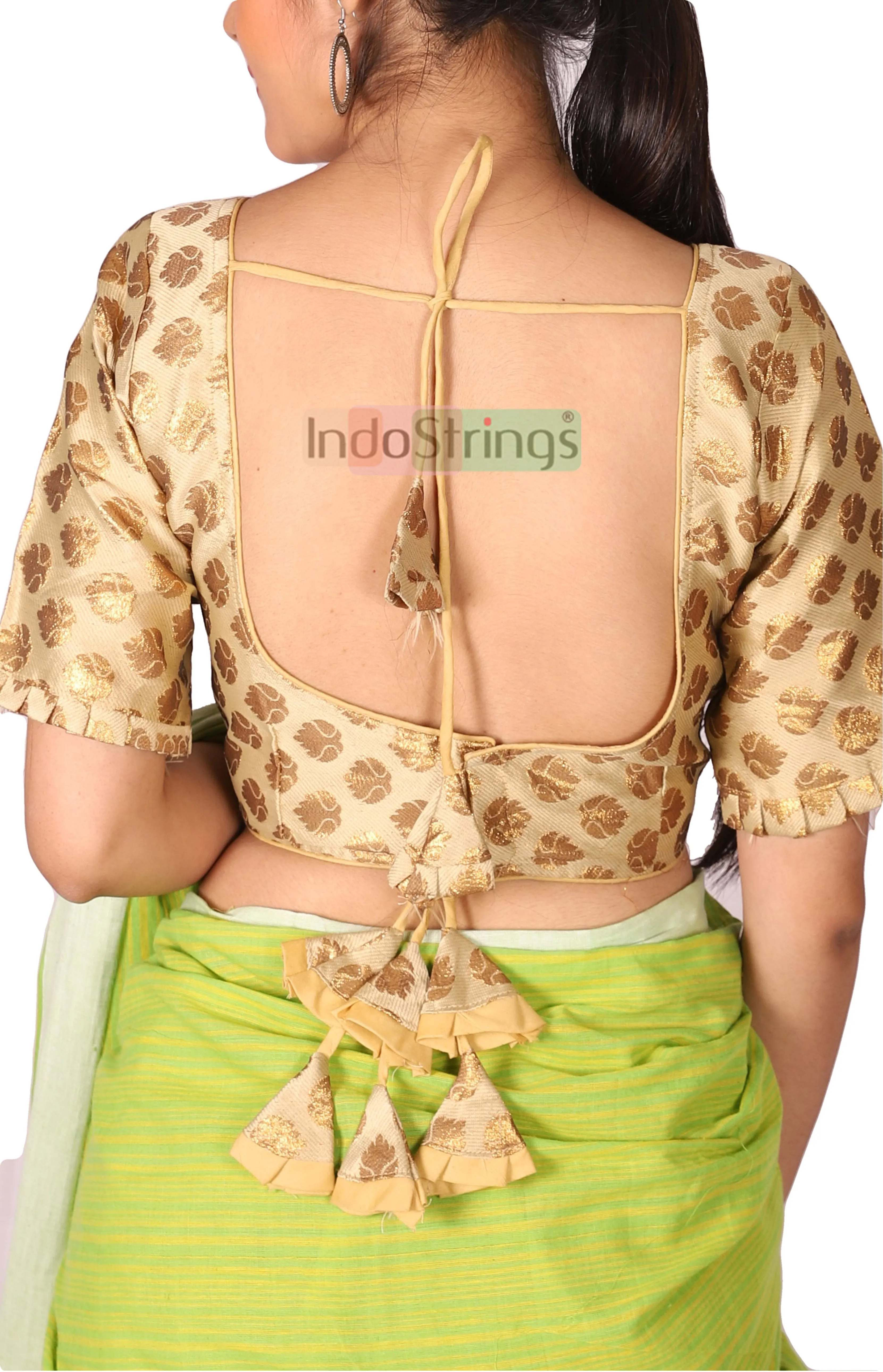 Golden Zari Blouse