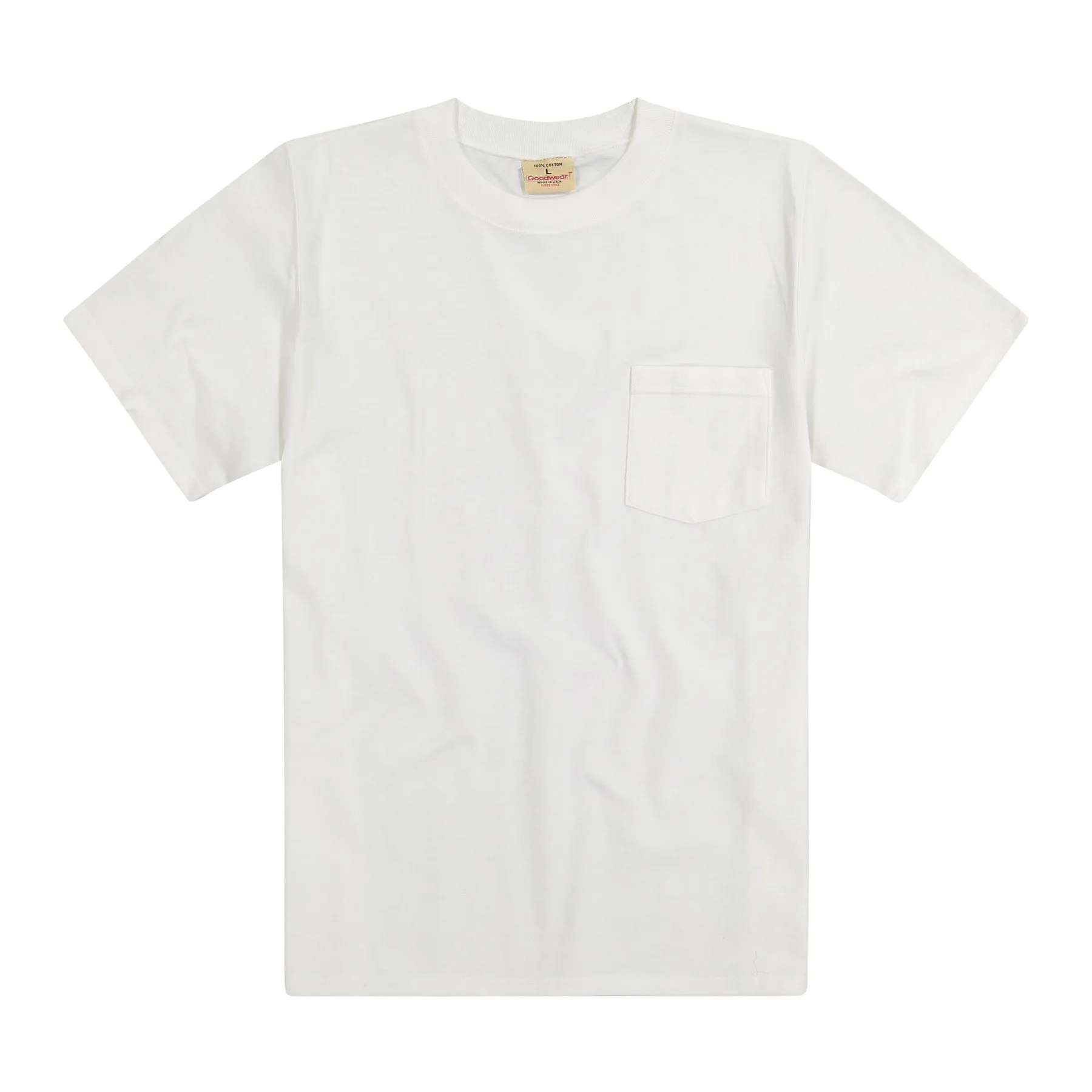 Goodwear Short Sleeve Crew Neck Pocket Classic Fit Tee