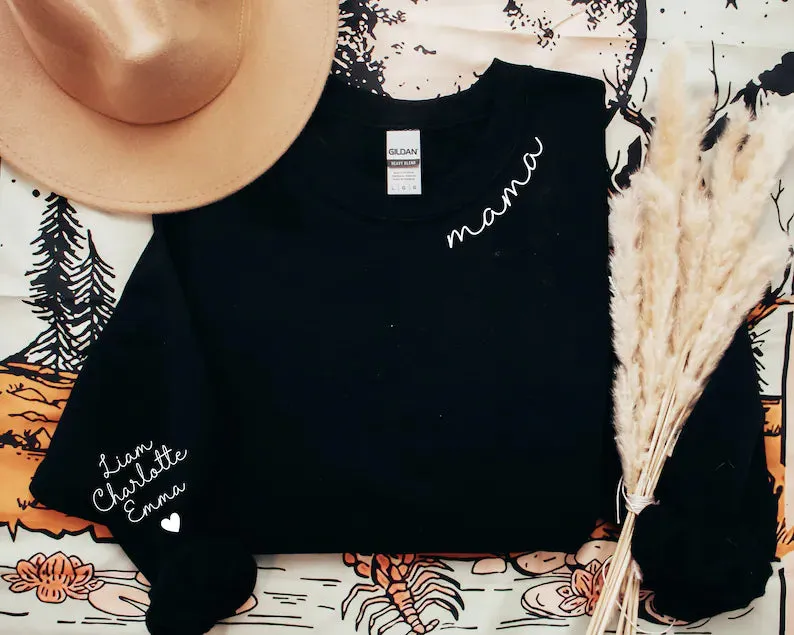Grandma, Maw Maw, Nana, MiMi, Grandmother, MaMaw Established Names Crewneck