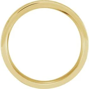 Grooved Band with Satin Finish 51210 - 4.5 mm