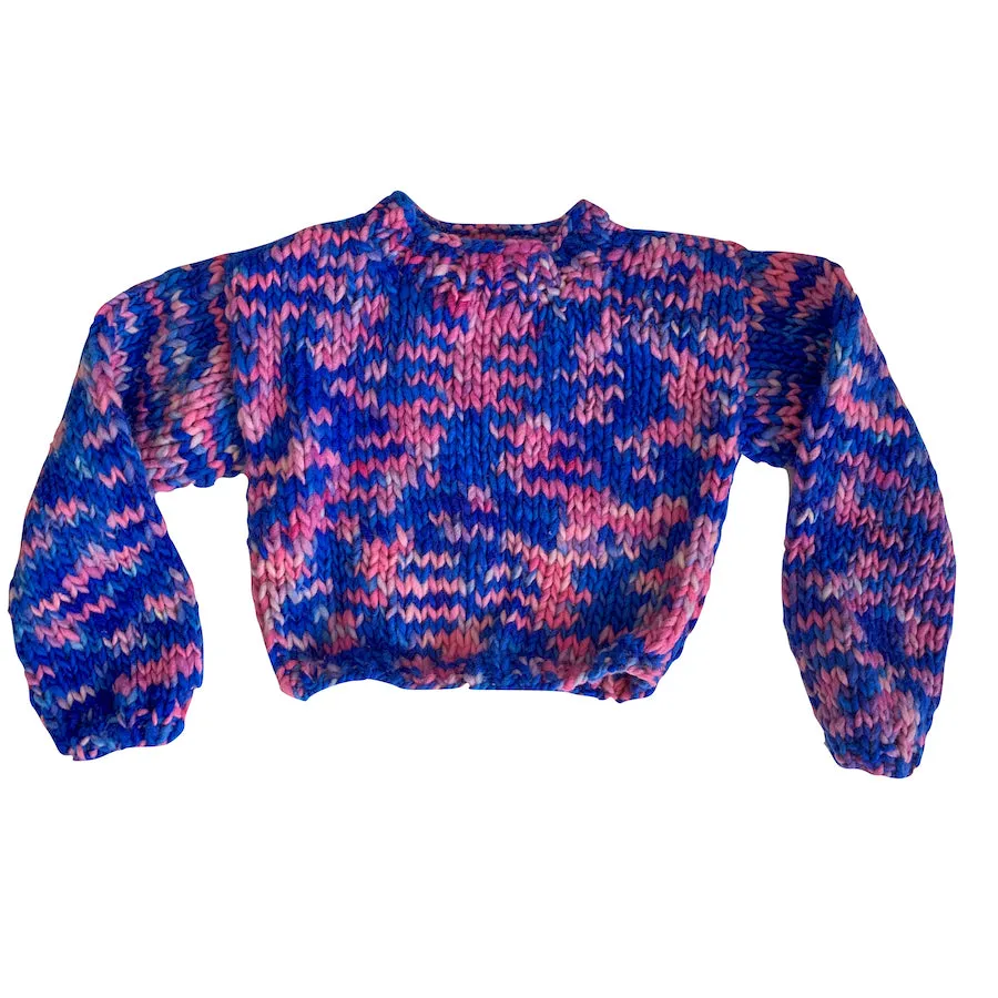 Hand-Painted Sustainable Sweater