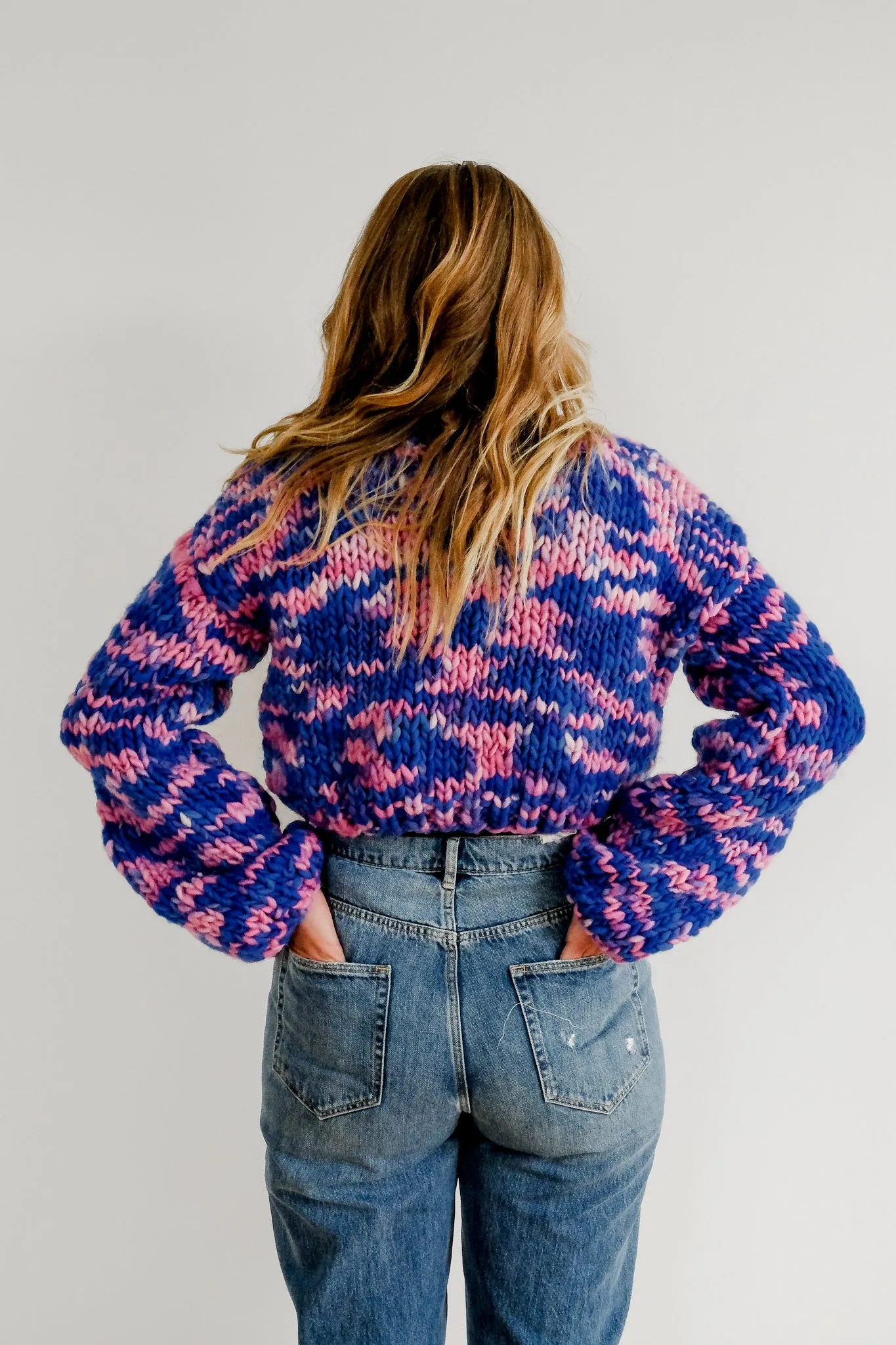 Hand-Painted Sustainable Sweater