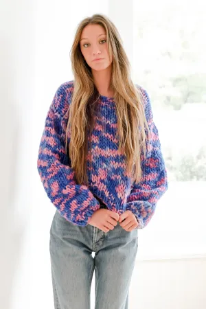 Hand-Painted Sustainable Sweater