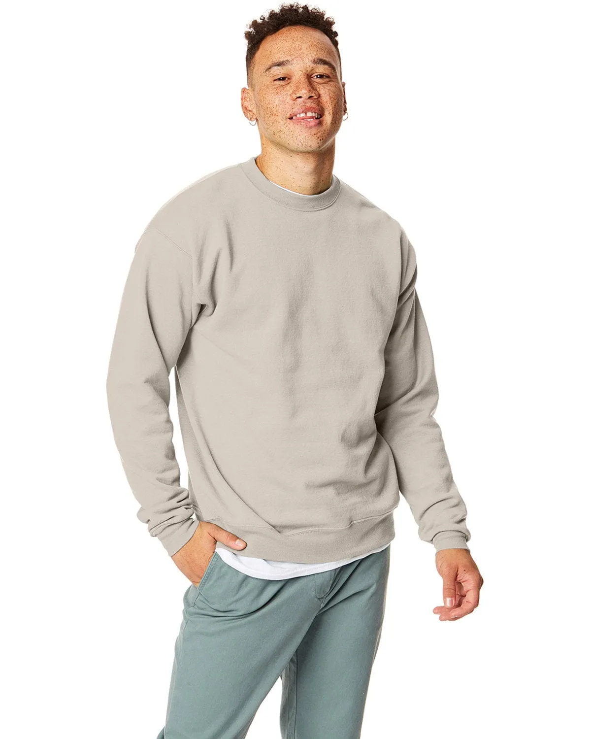 Hanes 50/50 Crewneck Sweatshirt