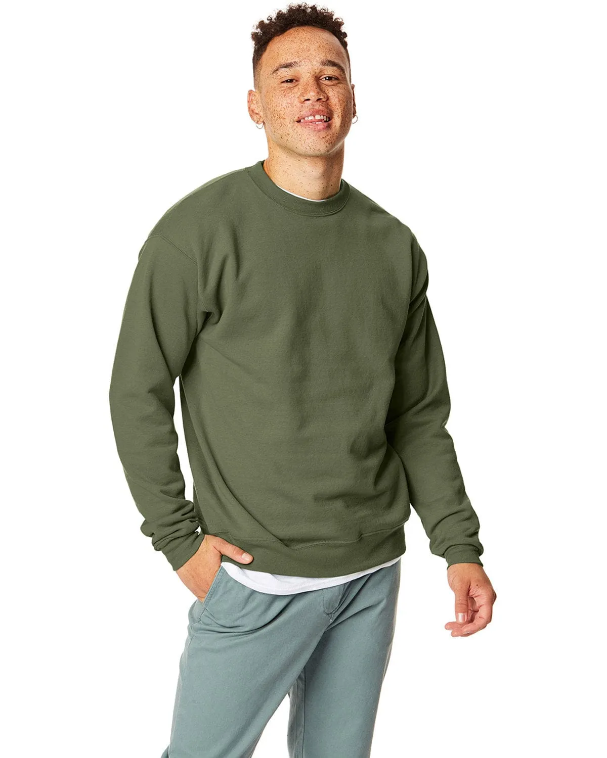 Hanes 50/50 Crewneck Sweatshirt